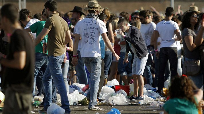 Telediario 1 - El consumo de drogas entre los jóvenes  de 14 y 18 años disminuye en los últimos dos años