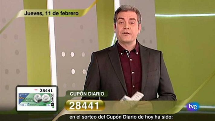 Sorteos ONCE - Sorteo ONCE - 11/02/16