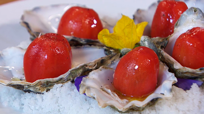 RTVE Cocina - Receta de tomate con ostras