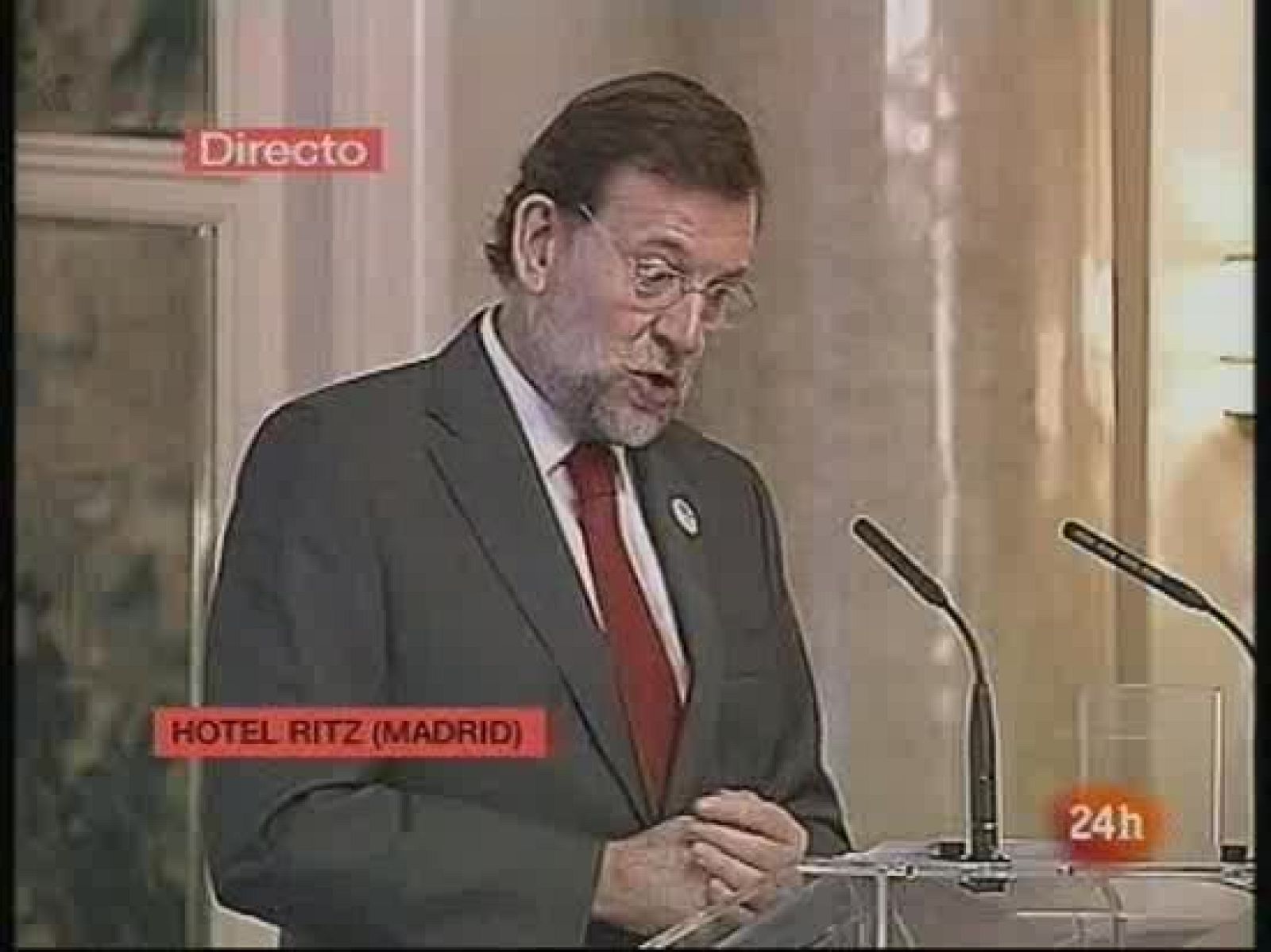 Rajoy culpa al Gobierno de la situación de Repsol | Ver