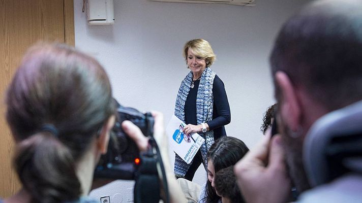 Informativo 24h - Comparecencia íntegra de Esperanza Aguirre al presentar su dimisión al frente del PP madrileño