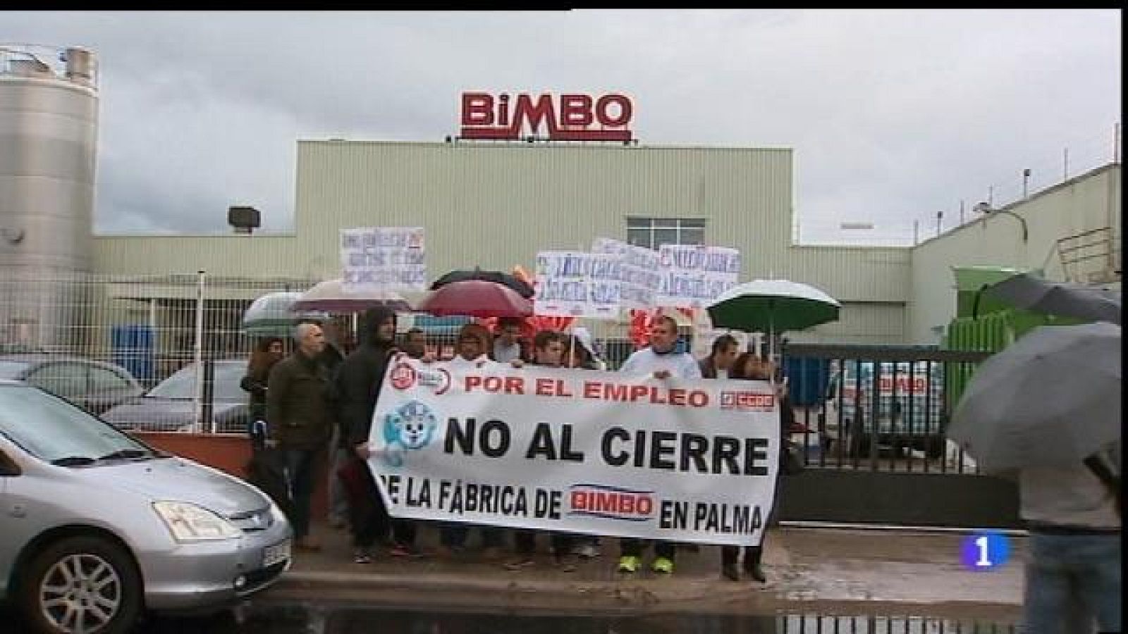 Vaga dels treballadors de Bimbo