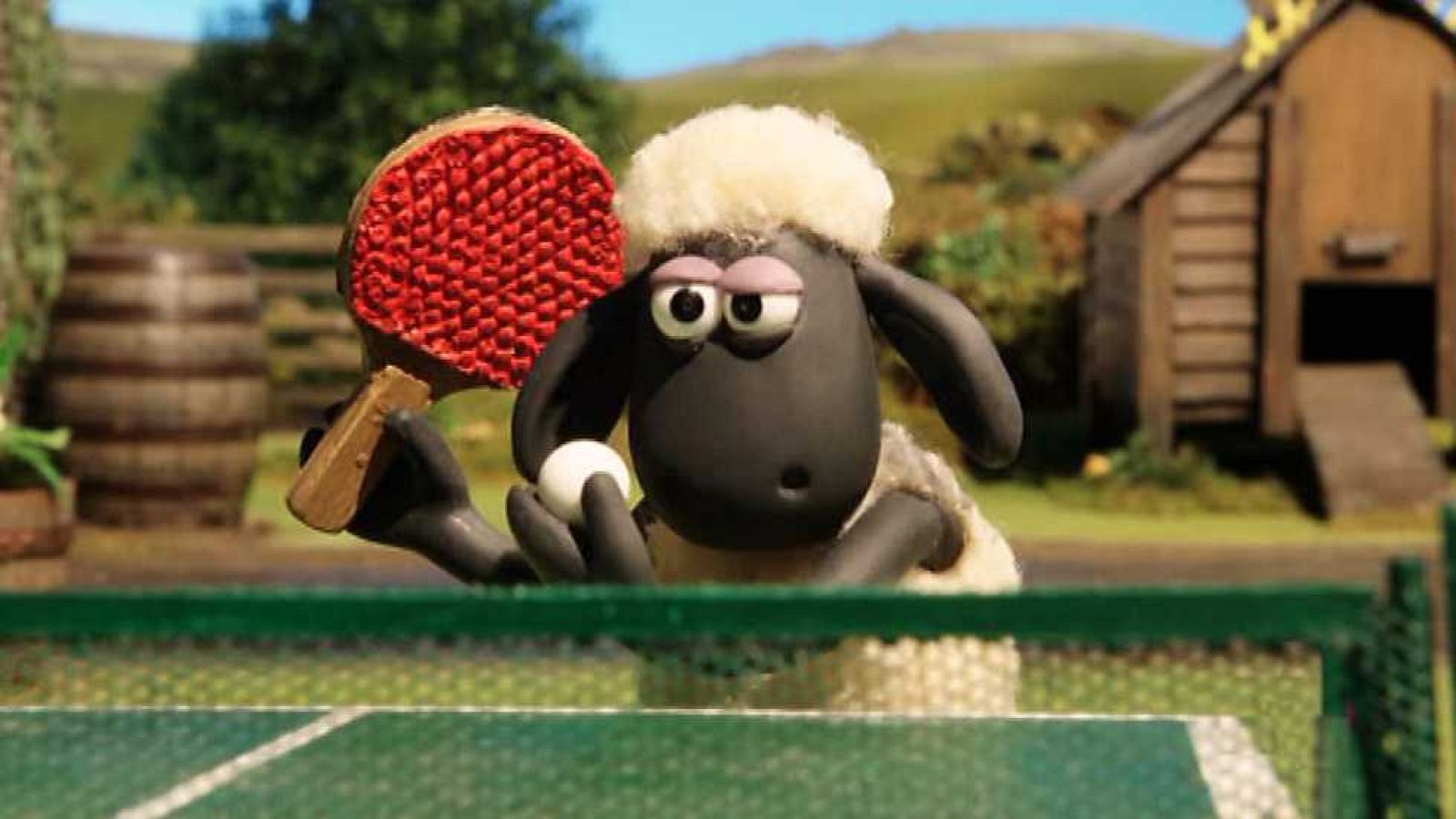 El cazador furtivo del ping pong - La oveja Shaun | Ver