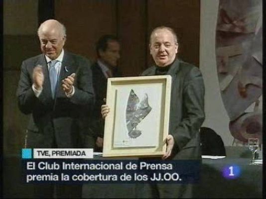  - Premian a TVE por su trabajo en los Juegos