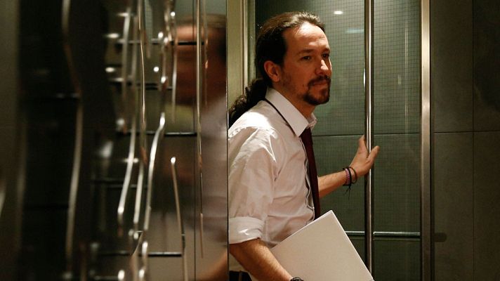 Telediario 1 - Podemos condiciona la negociación a que Iglesias y Sánchez se reúnan de nuevo