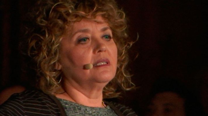 Telediario 1 - Un poema que emulaba un 'Padrenuestro' levanta la polémica en los Premios Ciudad de Barcelona