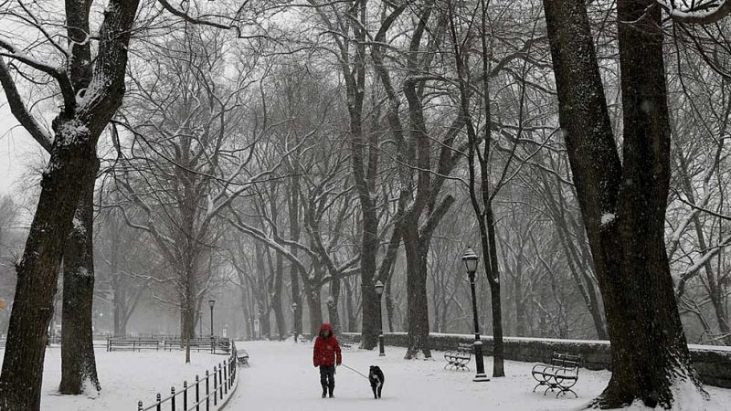 Nevadas en el norte y más frío