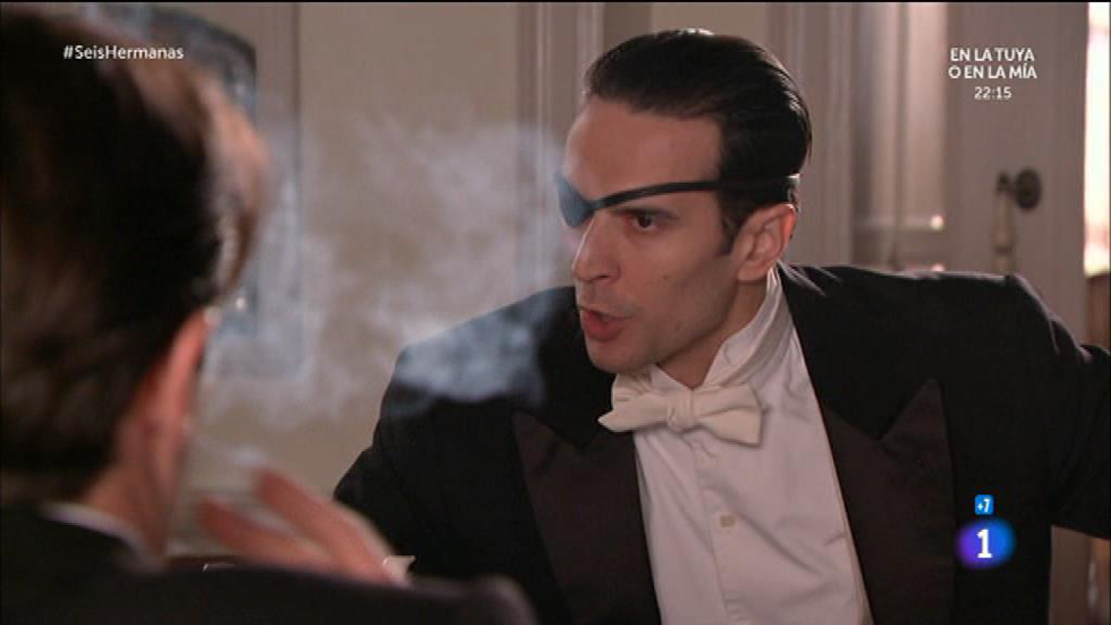 Seis Hermanas - Germán se enfrenta a Luis en defensa de Gabriel