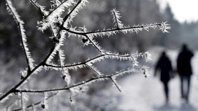 Nieve en cotas bajas del centro y norte del país