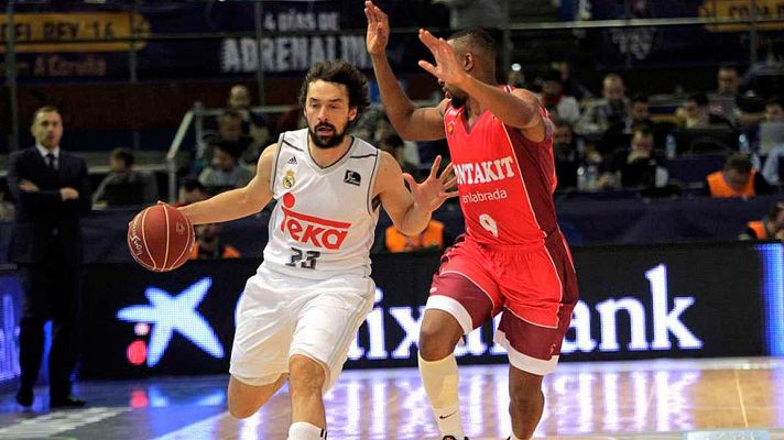 Baloncesto en RTVE - El Real Madrid no se deja sorprender por el Fuenlabrada (101-84)