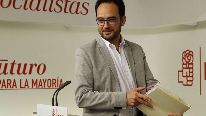 Telediario 1 - Continúan los contactos del PSOE para buscar apoyos
