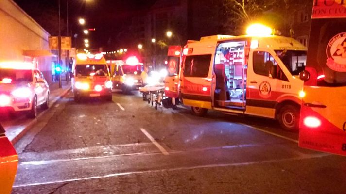 Telediario 1 - Hay más atropellos en horas nocturnas los fines de semana