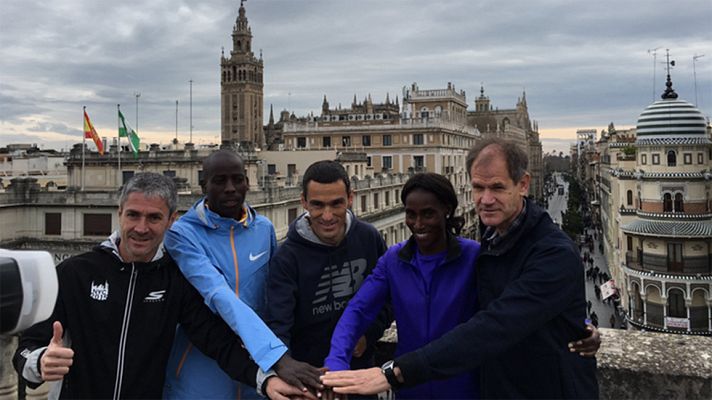 Telediario 1 - Jesús España debuta en maratón con el objetivo de clasificarse para Río