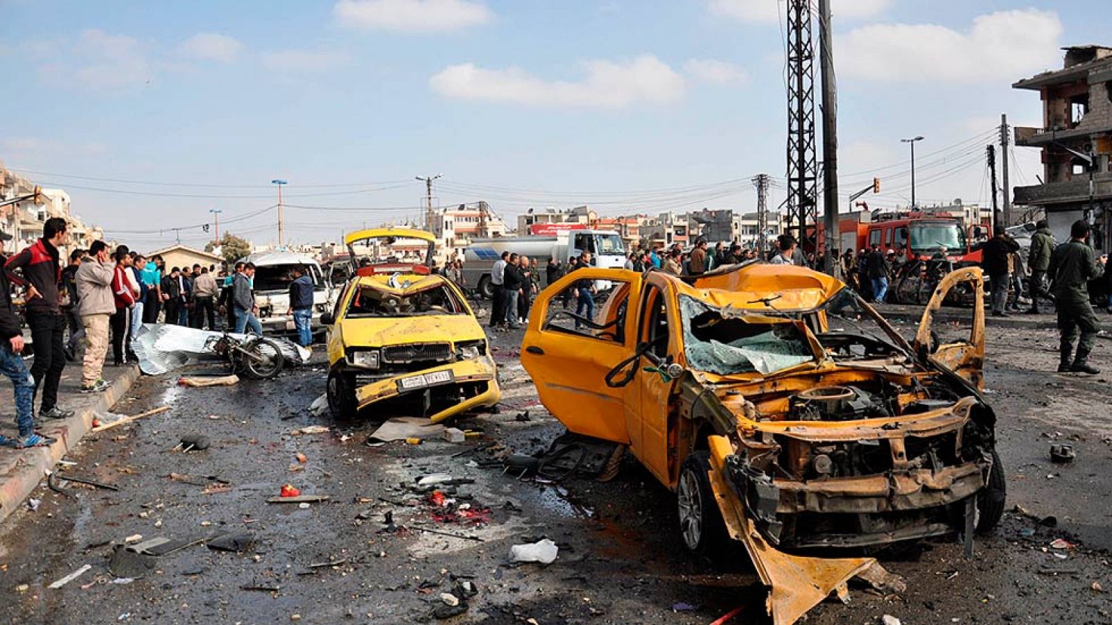 Decenas de muertos en dos atentados en la ciudad siria de Homs