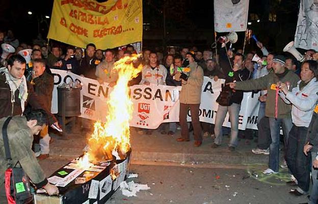  - Protestas por el ERE de Nissan