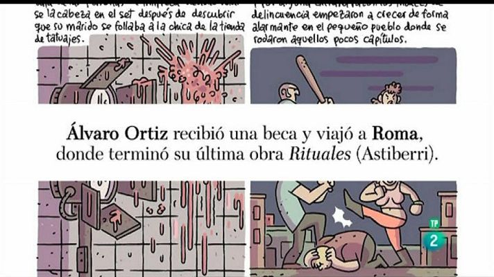 Página Dos - Álvaro Ortiz, historietista