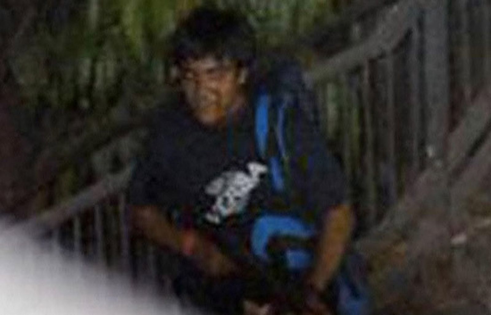 Uno de los presuntos terroristas