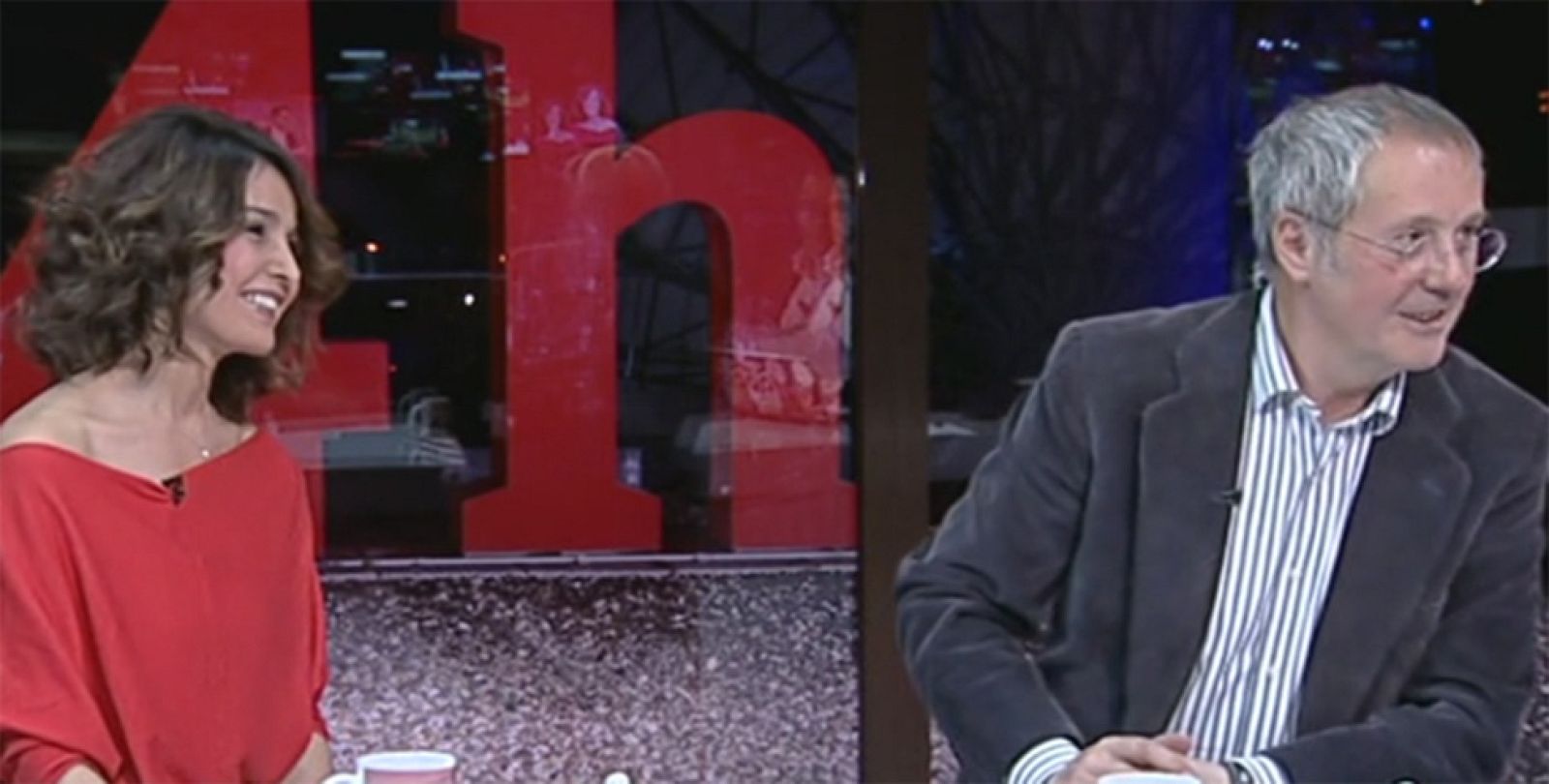 Barra Cultural, con la actriz Blanca Marsillach. La Noche en 24 Horas. 22-02-16 | Ver