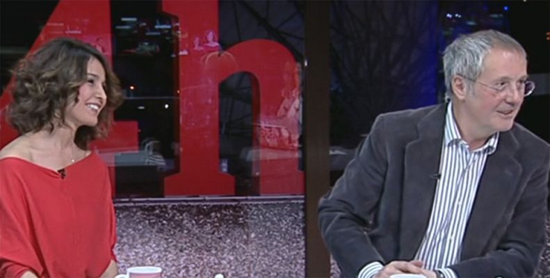 La noche en 24h - Barra Cultural, con la actriz Blanca Marsillach. La Noche en 24 Horas. 22-02-16