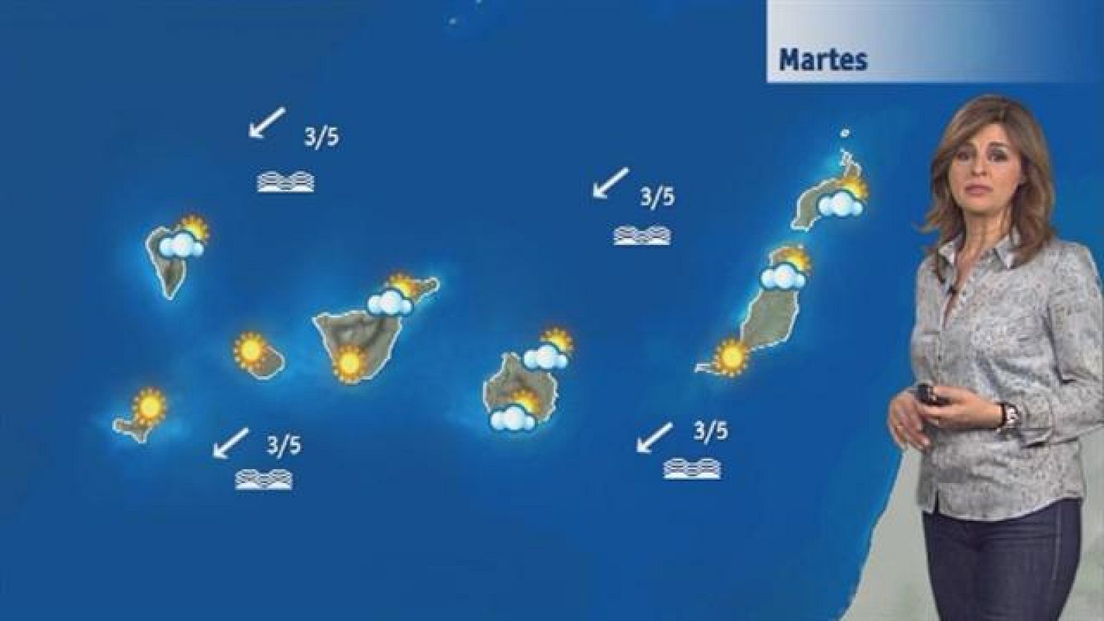 El tiempo en Canarias - 23/02/2016