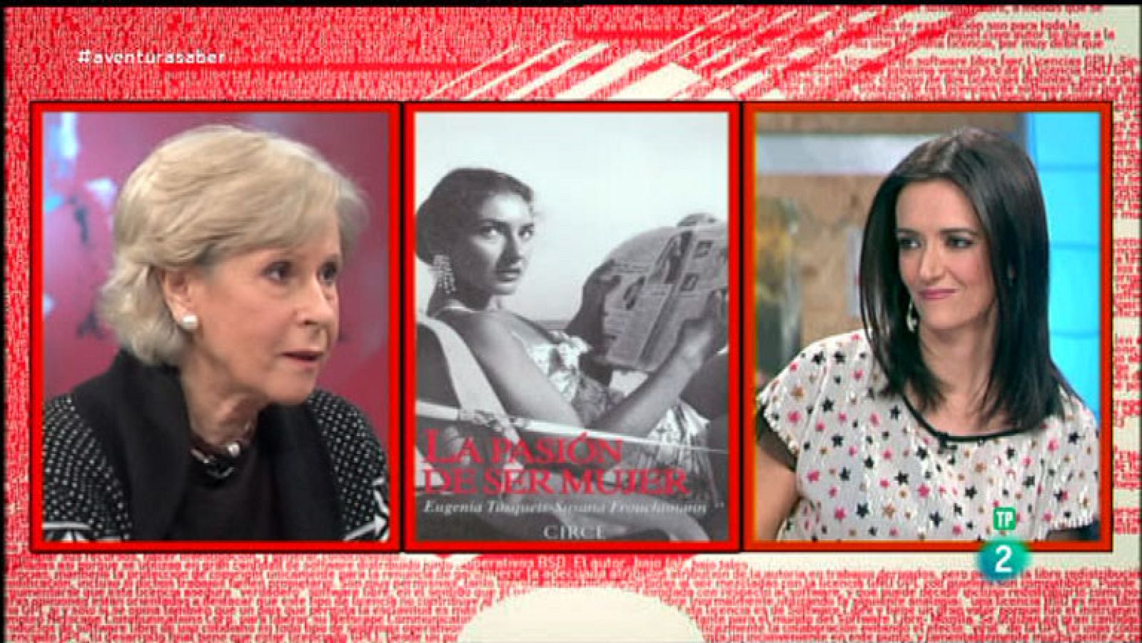 La Aventura del Saber. Eugenia Tusquets y Susana Froutchmann. La pasión de ser mujer