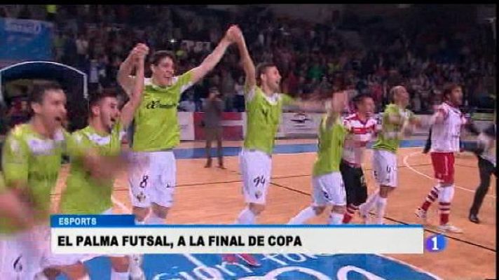 Informatiu Balear - El Palma Futsal jugarà la final de la Copa