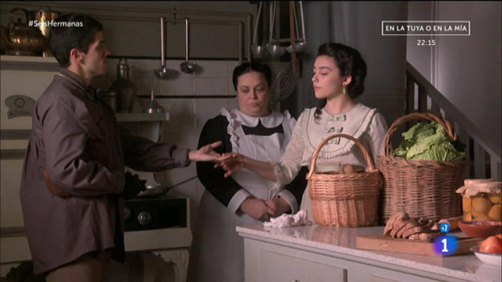 Seis hermanas - Elisa se encapricha del nuevo mozo