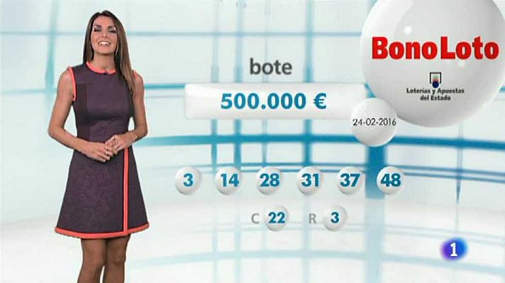 Loterías - Bonoloto - 24/02/16