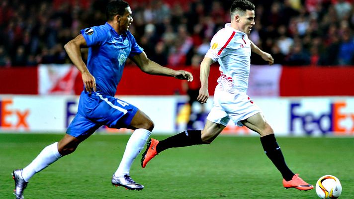 Telediario 1 - Los equipos españoles afrontan la vuelta de 1/16 en la Europa League