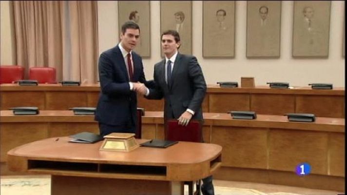 Informatiu Balear - Armengol diu que l'acord PSOE-C' no afectarà el Pacte de Govern