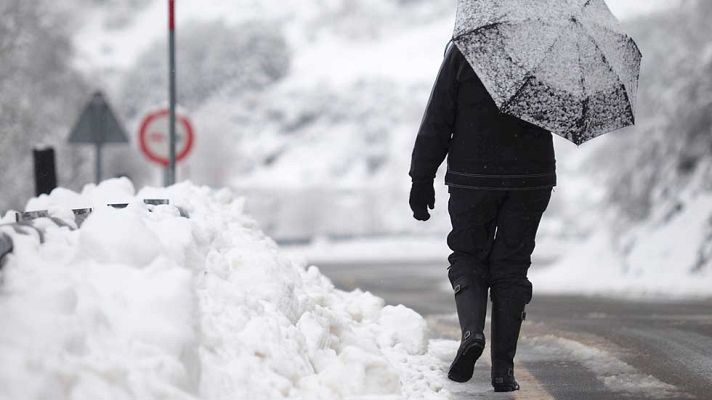 El tiempo - 50 provincias estarán en alerta por nieve, fuertes vientos y oleaje