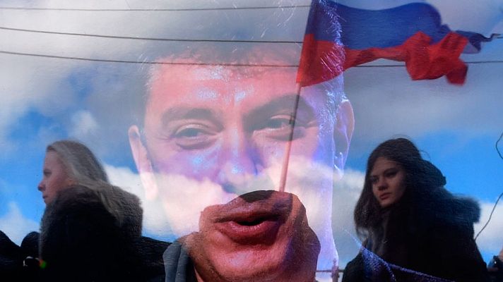 Telediario 1 - Sigue estancada la investigación del asesinato de Nemtsov