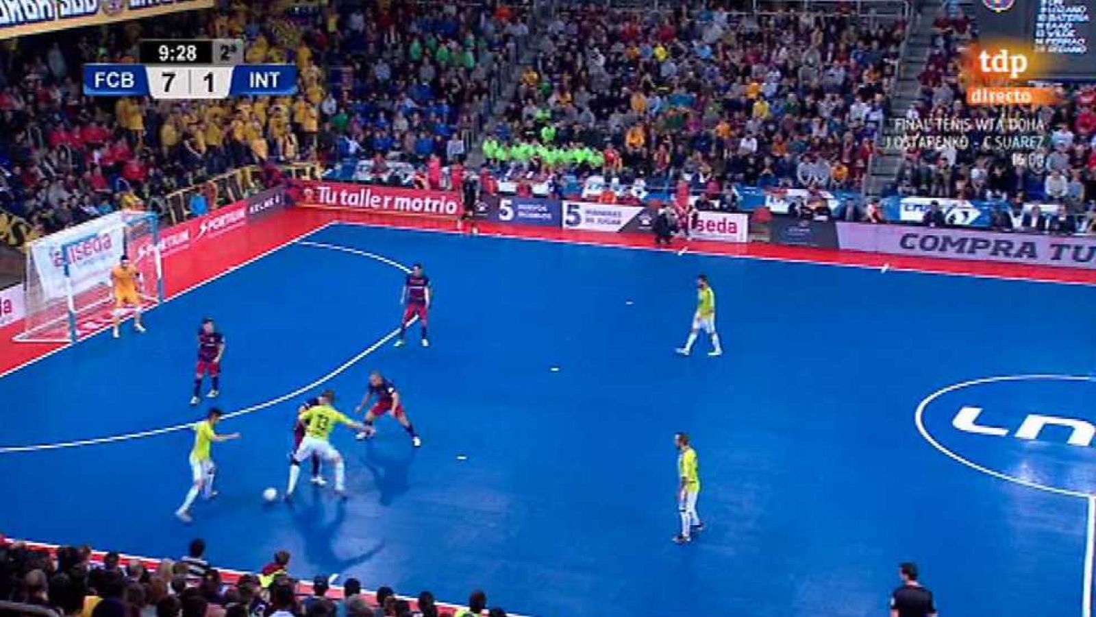 Fútbol Sala - Liga Nacional. 22ª Jornada: FC Barcelona Lassa - Movistar Inter - ver ahora