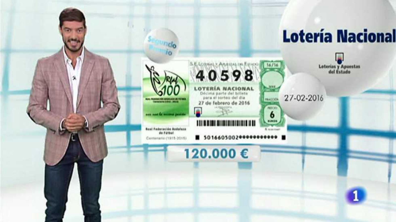 Lotería Nacional - 27/02/16 - ver ahora