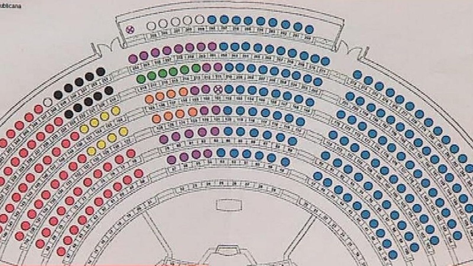 Parlamento - Conoce el parlamento - Reparto de escaños en el Senado - 27/02/2016
