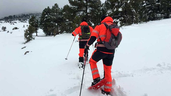 Telediario 1 - Los senderistas fallecidos en Castellón fueron rescatados gracias a la localización del superviviente