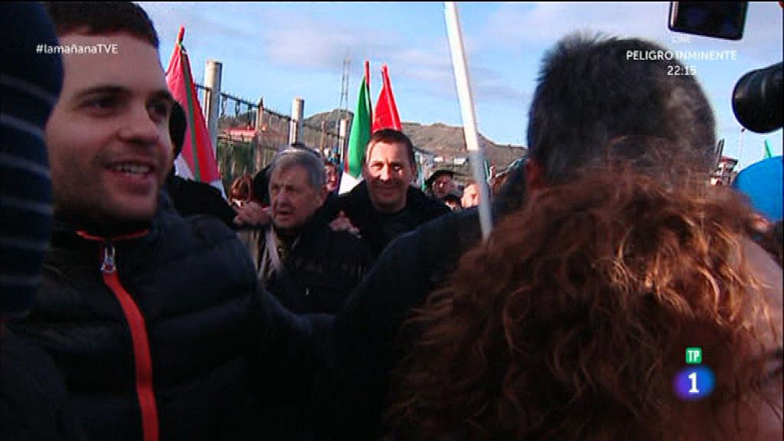 Otegi sale de la prisión de Logroño