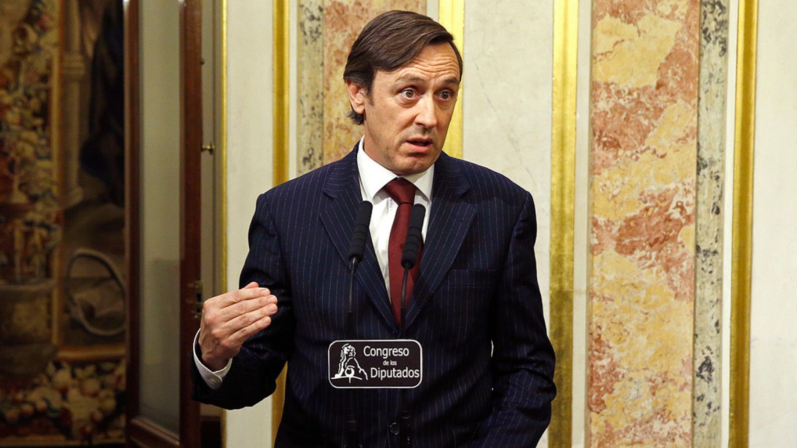 Rafael Hernando ve el discurso de Sánchez como la "culminación de un sencillo fraude" | Ver