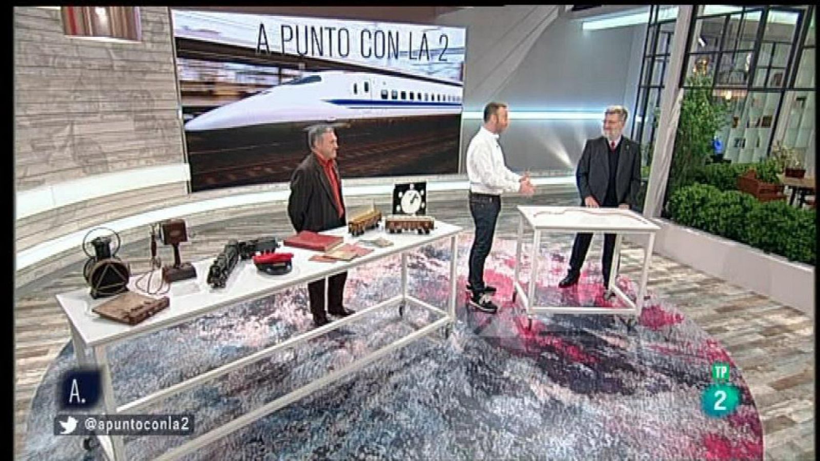 A punto con La 2 - A punto sobre ruedas - Trenes