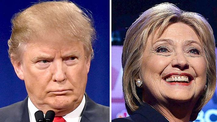 Telediario 1 - Trump y Clinton allanan su camino como candidatos a la Casa Blanca en el supermartes