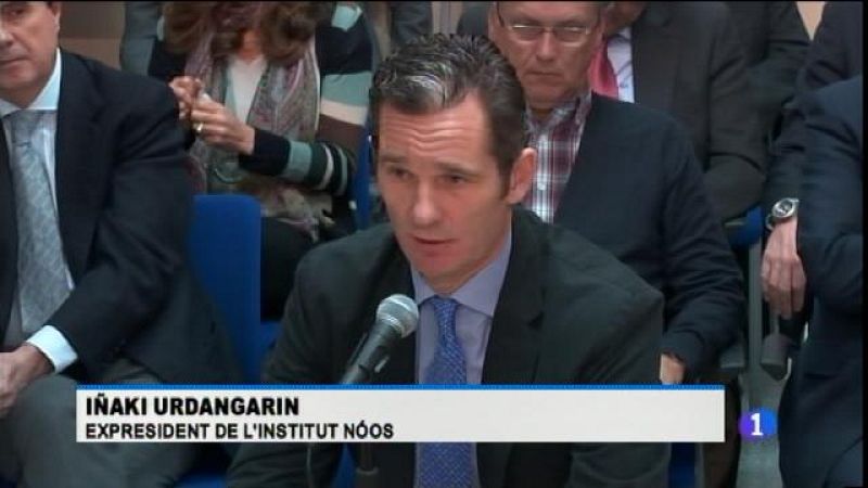 Urdangarin desvincula el rei Joan Carles dels seus negocis