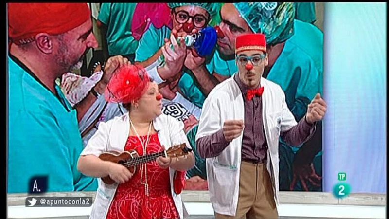 A punto con La 2 - Proyectos solidarios - Payasos solidarios