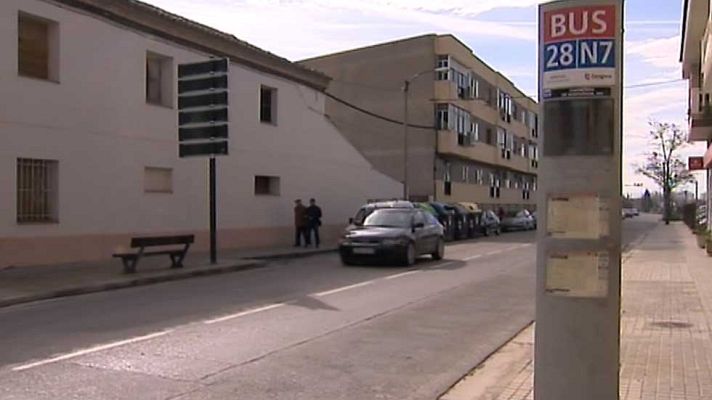 Telediario 1 - La huelga de autobuses urbanos de Zaragoza dura ya tres meses