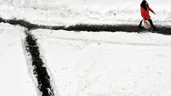 El tiempo - Nuevo frente con nevadas persistentes, viento y frío