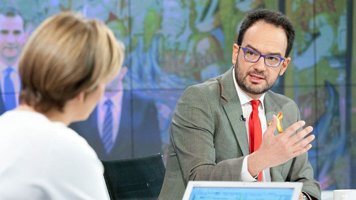 Los desayunos - El portavoz parlamentario del PSOE descarta la "gran coalición" con el PP: "Nuestra naturaleza es tan distinta"