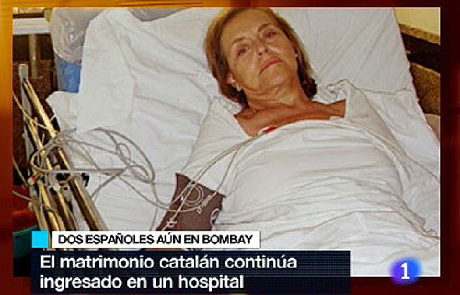 La embajada española está negociando la repatriación del matrimonio herido en los atentados de Bombay.