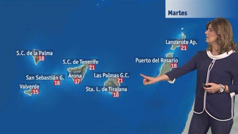 El tiempo en Canarias - 08/03/2016