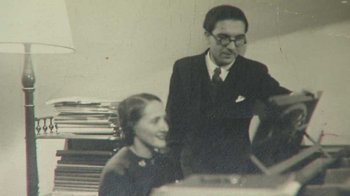 Telediario 1 - Cien años después una pianista recoge en un disco la obra de Rosa García Ascot