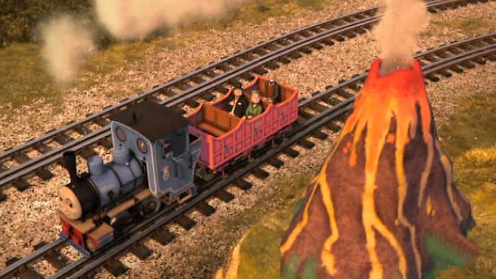 Millie y el volcán - Thomas y sus amigos | Ver