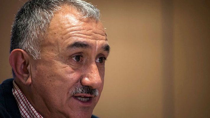 Telediario 1 - Tres candidatos aspiran a suceder a Cándido Méndez al frente de UGT